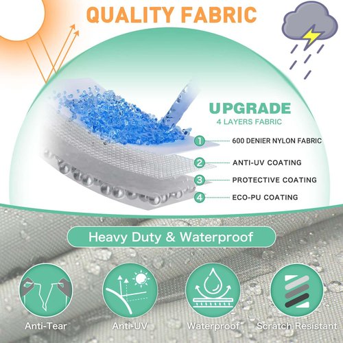 Golf Bag Cover/rain Cover 1680D Nylon Waterproof and dust Cover fits Most 8.5-9 inch Golf Bag/Golf Stand Bag,Golf Accessory Gifts for Any Golfer, Beginner to pro, Golf Alliance Partners