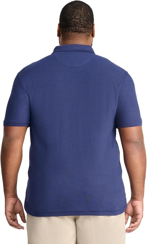 Izod Men's Performance Polo Shirt - Big & Tall Fit for Ultimate Comfort | Short Sleeve