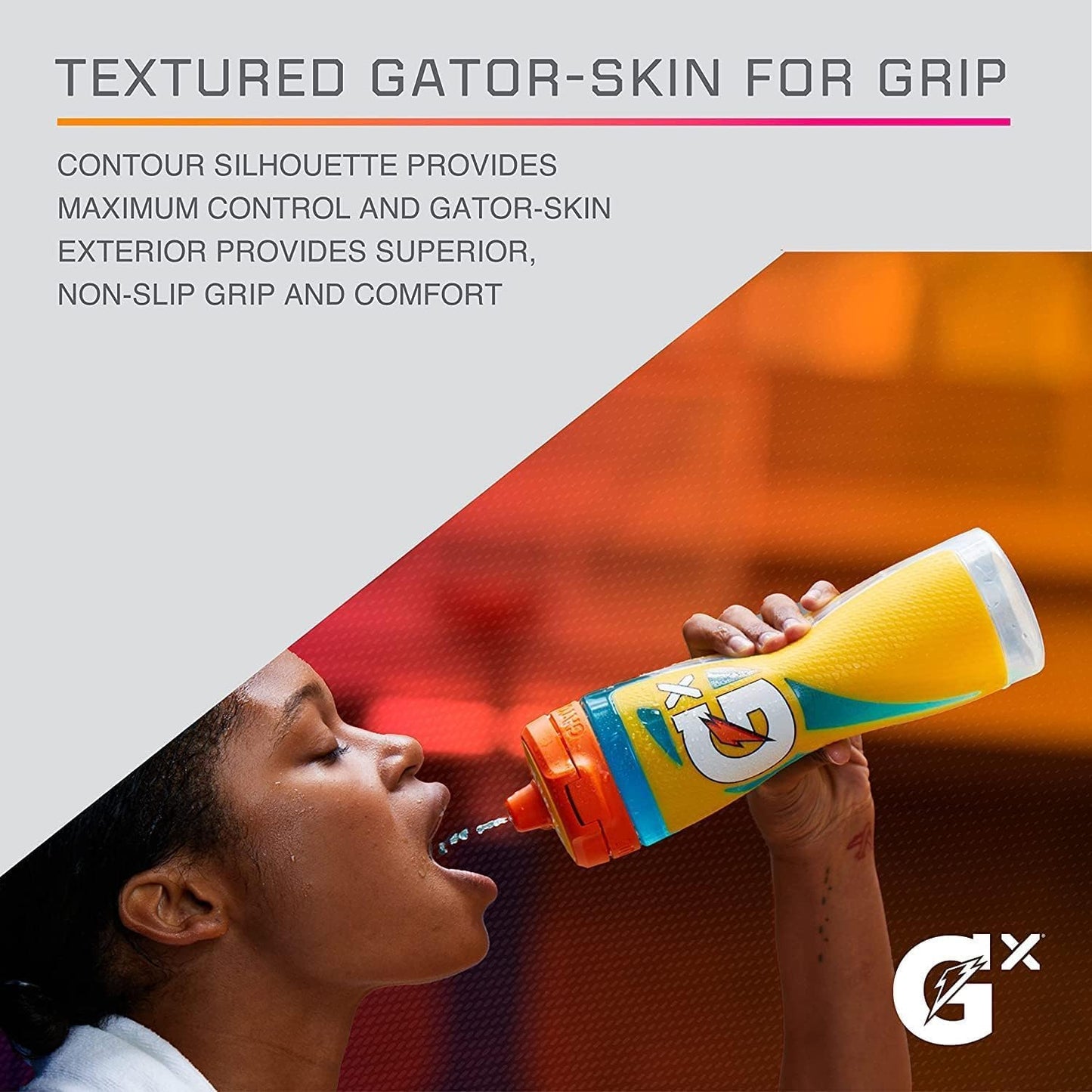 Gatorade Glitched Camo Guava Gx Bottle