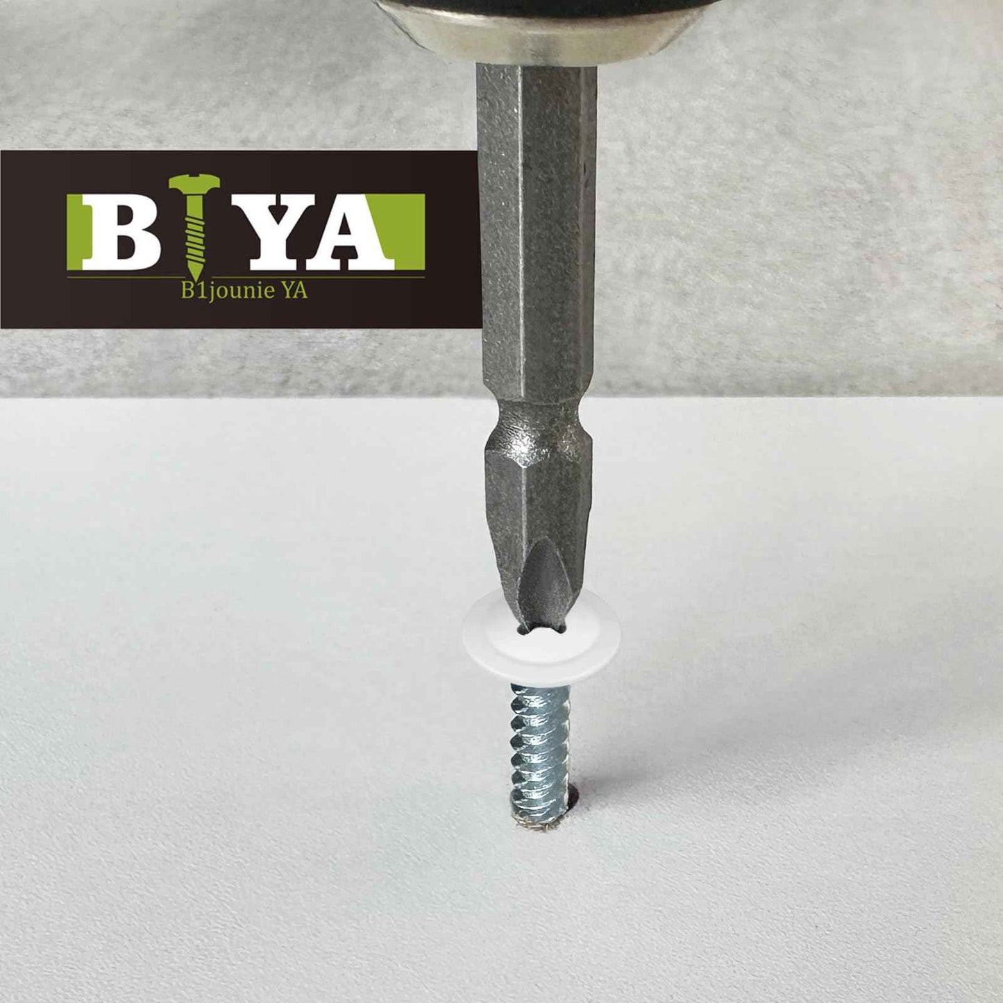 White Head Screws,240pcs #8 Thread Truss Head Fast Self Tapping White Pan Cabinet Screws Wood Work for Wall Plates, 1/2 Inch, 3/4 Inch, 1 Inch