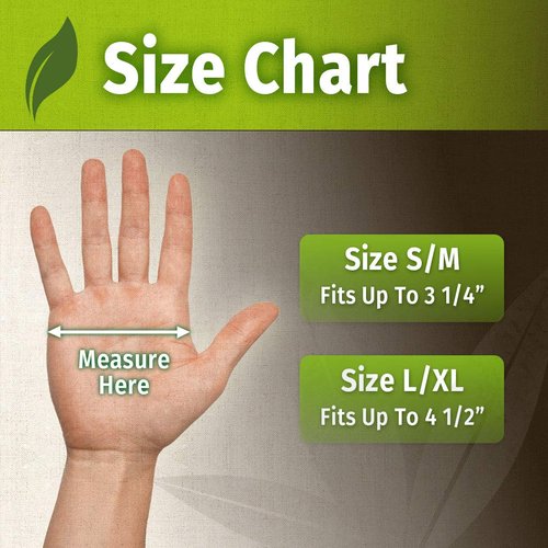 Hempvana Green Relief Arthritis Gloves Woven with Hemp Fibers, AS SEEN ON TV, Advanced Compression to Help Relieve Pain & Swelling, Adjustable Wrist Strap for the Ultimate Fit, Non-Slip Grip, (L/XL)
