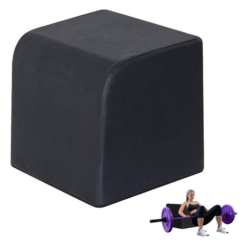 Hip Thrust Bench for Glutes, Booty Bench & Glute Box with High-Density Foam, Non-Slip Base, Multifunctional Machine for Hip Thrusts, Glute Bridges, Core & Leg Workouts, Home Gym Equipment