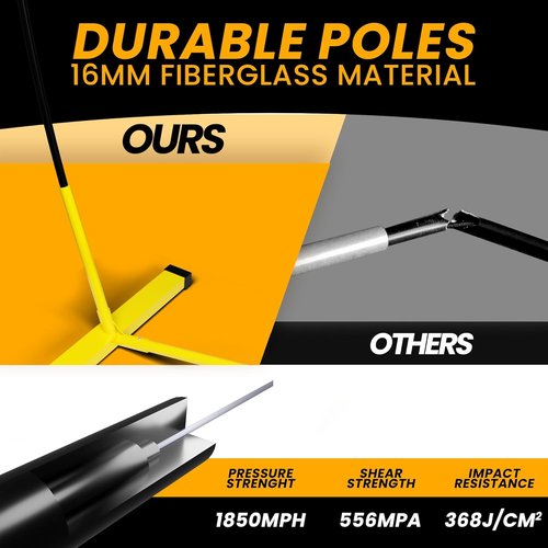 Apex Sports Volleyball Net - Portable Adjustable Height 7.4' to 8' | 12' Wide with Ground Stakes & Carry Bag