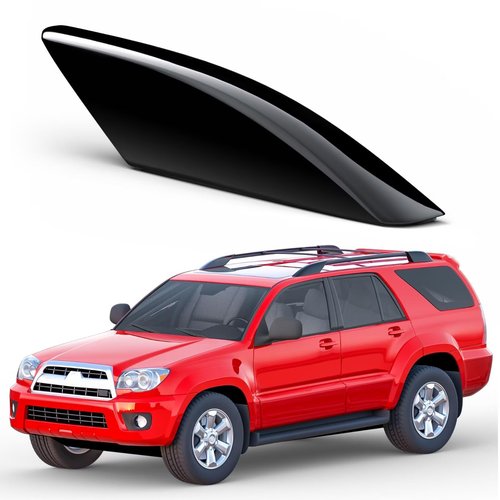 Car Roof Rack End Caps Compatible with Toyota 4Runner 4WD N210 2003 2004 2005 2006 2007 2008 2009 Roof Rack Cover Roof Rail End Cap Shell Protection Accessories