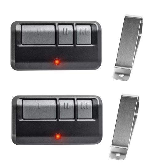 2 for 953EV/EVC 953ESTD Universal Chamberlain Garage Door Opener Remote, 3-Year-Warranty