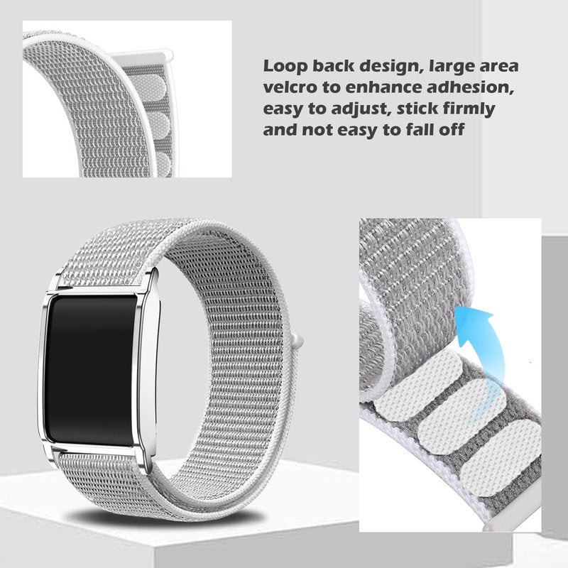Anpzband Loop Strap Compatible With Whoop 4.0 - Breathable Nylon Sports Bands for Men Women, 22cm Velcro Wristband for Hiking/Running/Outdoor