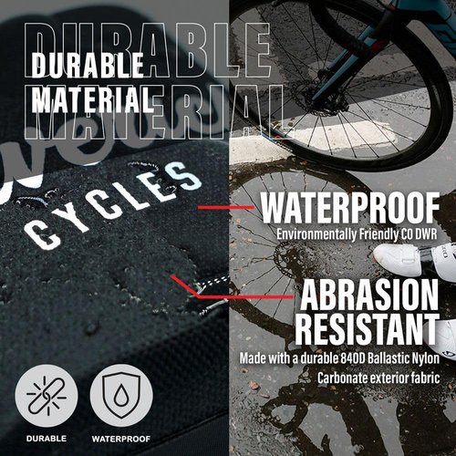 Maverick Cycles Bike Saddle Bag Cycling Seat Pack Waterproof Bicycle Under Seat Pouch
