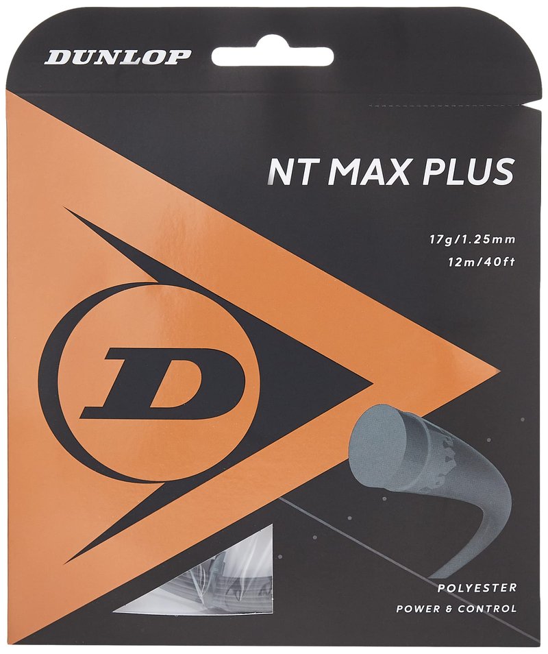 Dunlop Sports NT Max Plus 16G Tennis String, 1 Set
