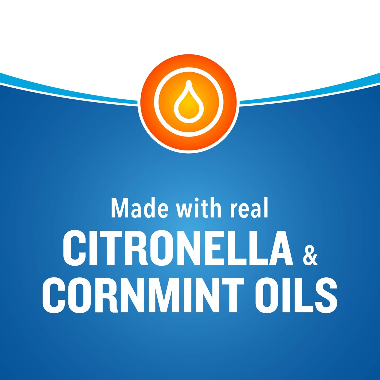 Cutter Candle, Outdoor Soy Wax Candle Made with Real Citronella Oil and Cornmint Oil Reduces The Presence of Mosquitoes with A Light, Fragrant Citronella and Mint Scent, 17 Ounces, 6 Pack