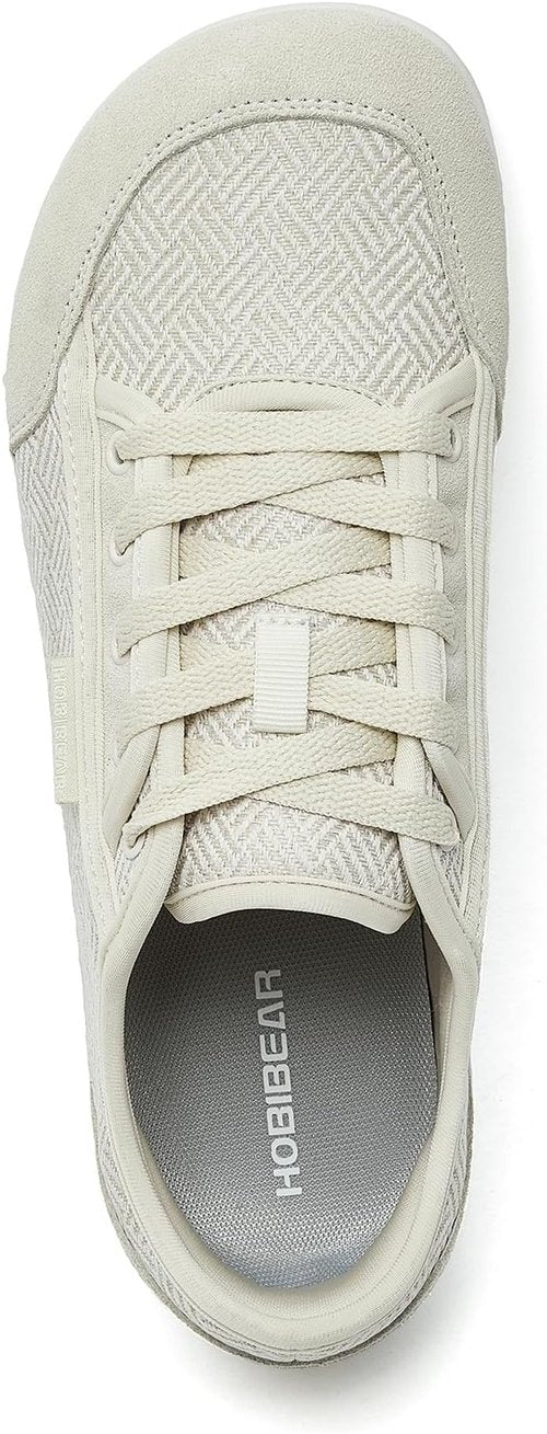 HOBIBEAR Barefoot Walking Sneakers - Zero Drop Sole & Wide Toe Box for Comfort and Flexibility