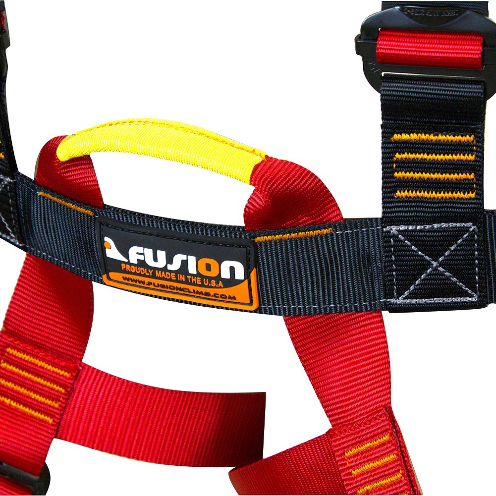 Fusion Climb Streak Racer Zipline Harness, climbing Seat Belt, Caving, rock Climbing and Rappelling Equipment, body Gurad Protection, Rescuing equipment