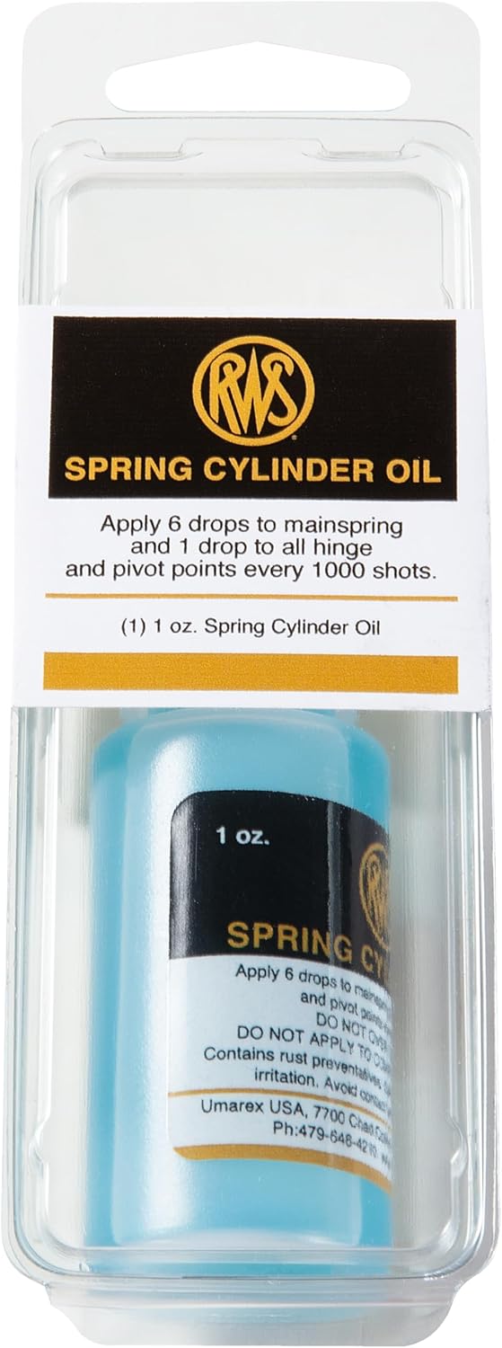 Umarex RWS Air Gun Spring Cylinder Oil - 1 Ounce | Enhance Performance & Longevity