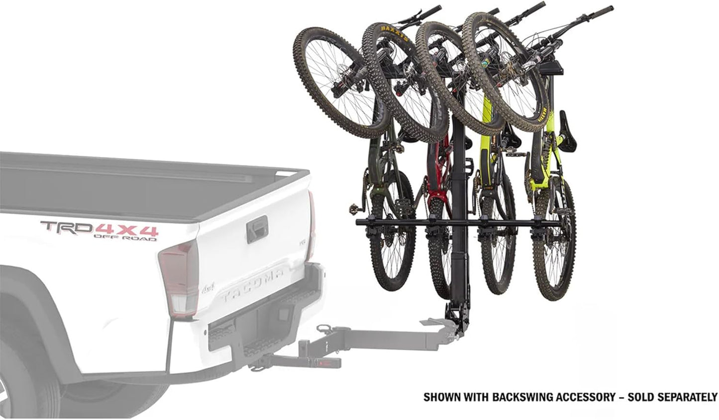 Yakima 4-Bike Hitch Mount Carrier - Tilt-Away Steel Bike Rack for Easy Access | Hangover 4