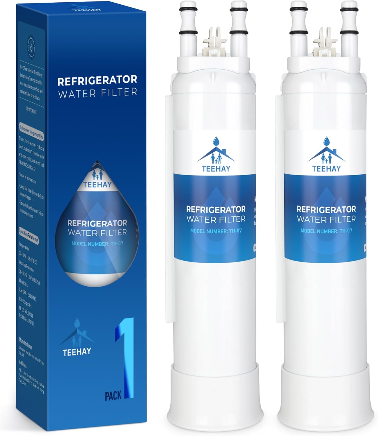 Frigidaire Water Filter Replacement FPPWFU01 - 3 Pack Compatible with PurePour PWF-1