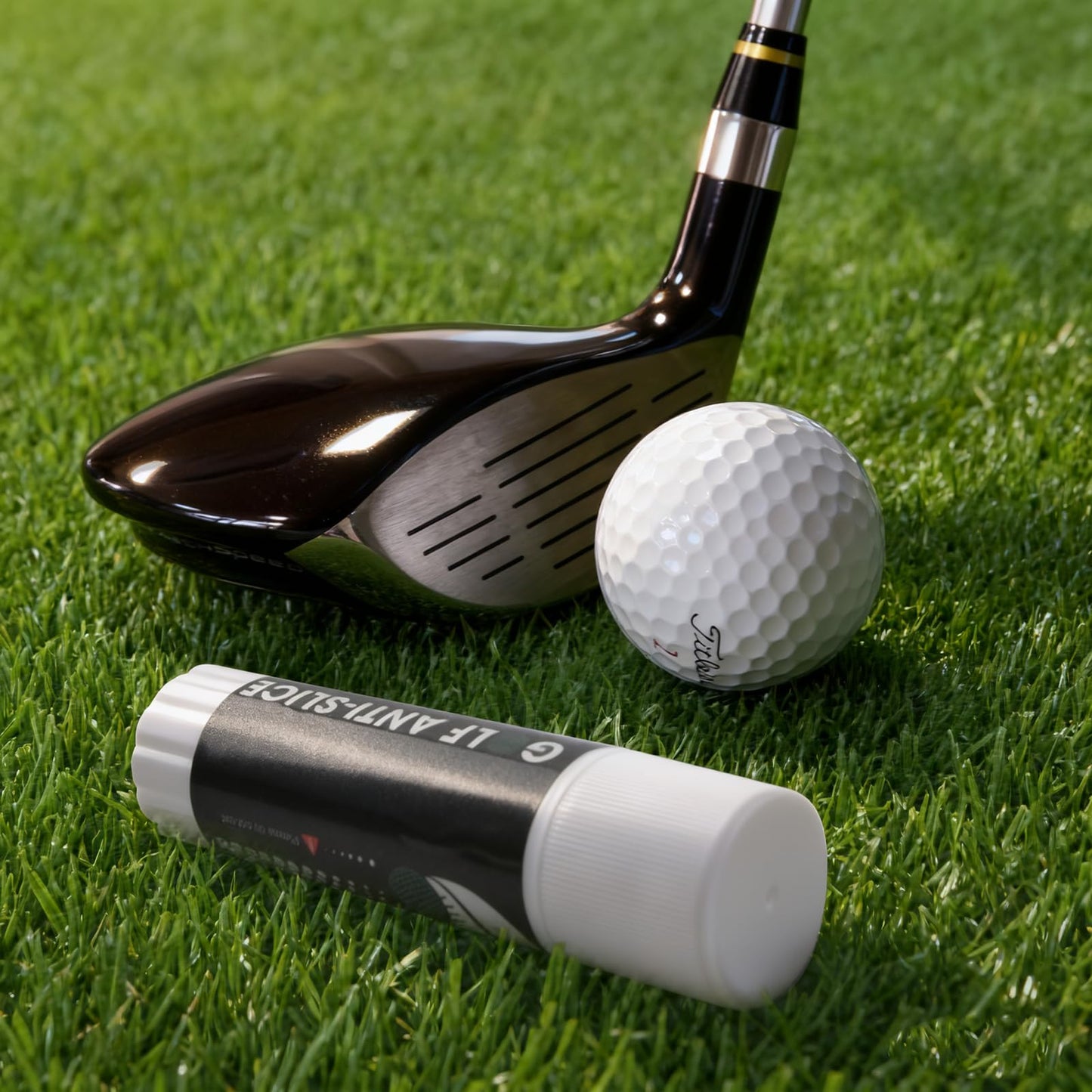 Gawgivdi 2 Pieces Golf Anti-Slice/Hook Compound for Clubs Reduce Spin & Fix Slices Improves Ball Control, Distance and Accuracy Increases, Practice Aid Gifts for All Golfers(1.27 OZ)