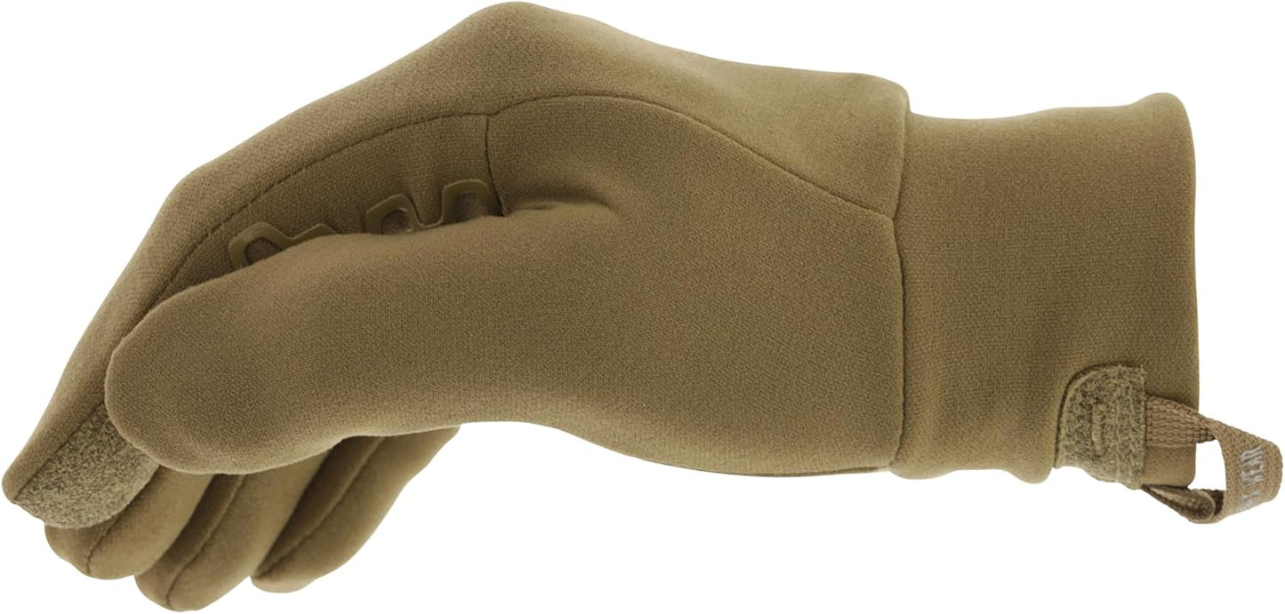 Mechanix Wear ColdWork Winter Work Gloves - SoftShell Micro-Fleece Liner - Touchscreen Compatible - Large - Coyote Brown