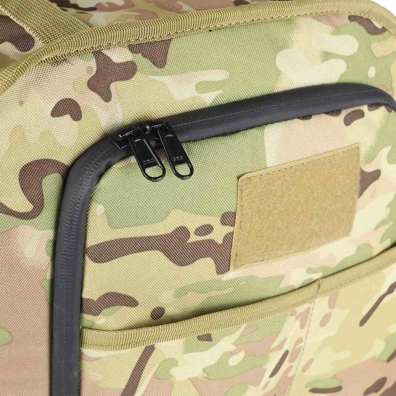 Xomzema 2 Pcs Roll Bar Storage Bag for Ford Bronco Offroad 2/4 Door 2021-2025,Multi-Pockets Cargo Cage Bag Saddlebag Tool Organizer for Waterproof Hiking Camping (Camouflage)
