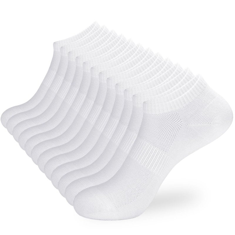 ATBITER 12 Pairs Ankle Socks Women and Men Low Cut No Show Athletic Running Short Socks
