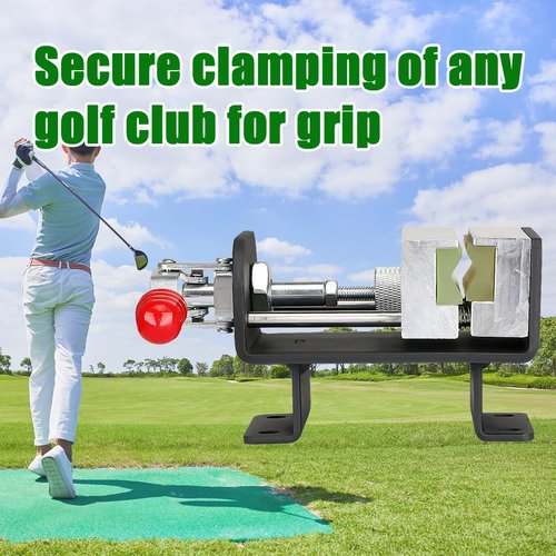 Generic Quick Shaft Clamp Golf Club, black ash