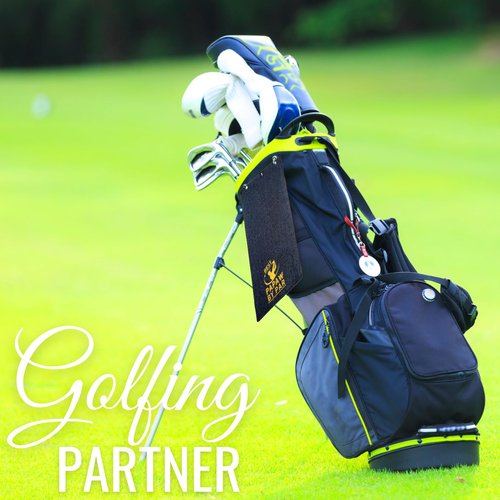 CybGene Papaw Golf Towel, Papaw Golf Gifts on Father‘s Day, 15.8 x 23.6 inches Microfiber Golf Towel for Golf Bags