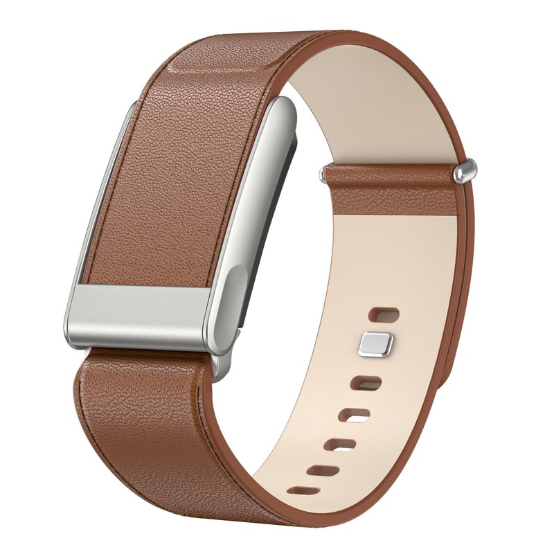 omee Leather Band Compatible with Whoop 5.0 Band Strap Men Women, Genuine Leather Rugged Durable Replacement Wristbands Straps for Whoop 5.0 Bands