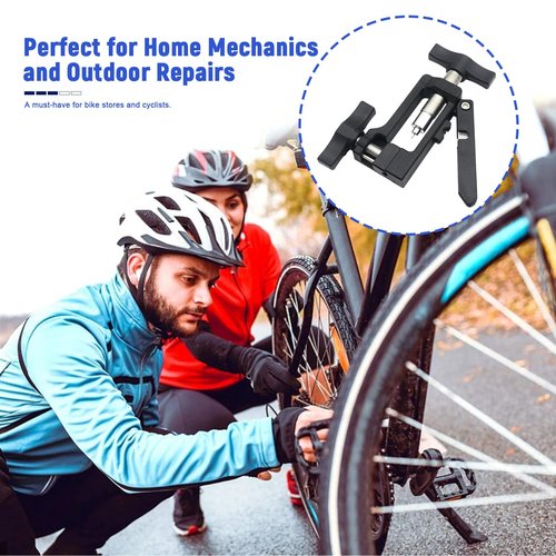 2-in-1 Hose Cutter & Needle Driver Tool for Bicycle Hydraulic Brake Repair, Lightweight Aluminum Alloy with Plastic Handle, MTB Road Bike Oil Line Cutting and Fitting Installation Tool