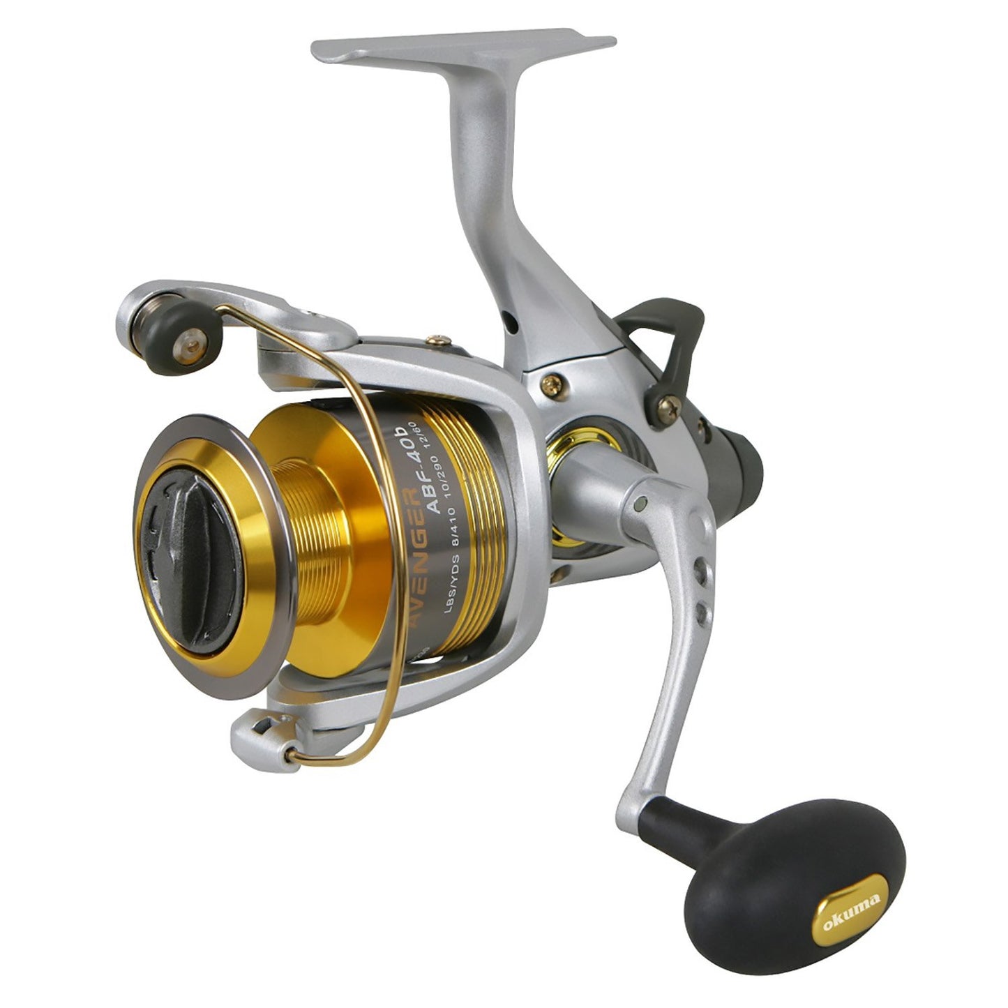 Okuma ABF30b Avenger ABF "B" Series Baitfeeder Reels, Silver