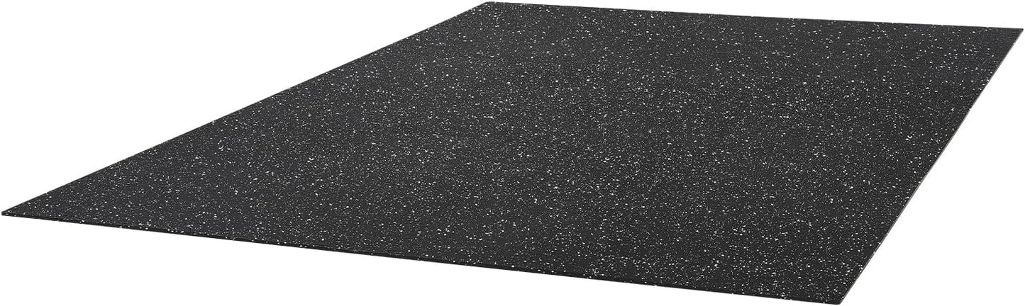 VEVOR Gym Flooring Tiles - High-Density EVA Foam, Interlocking 24 x 24In Mats, 96sq.ft, Black & White