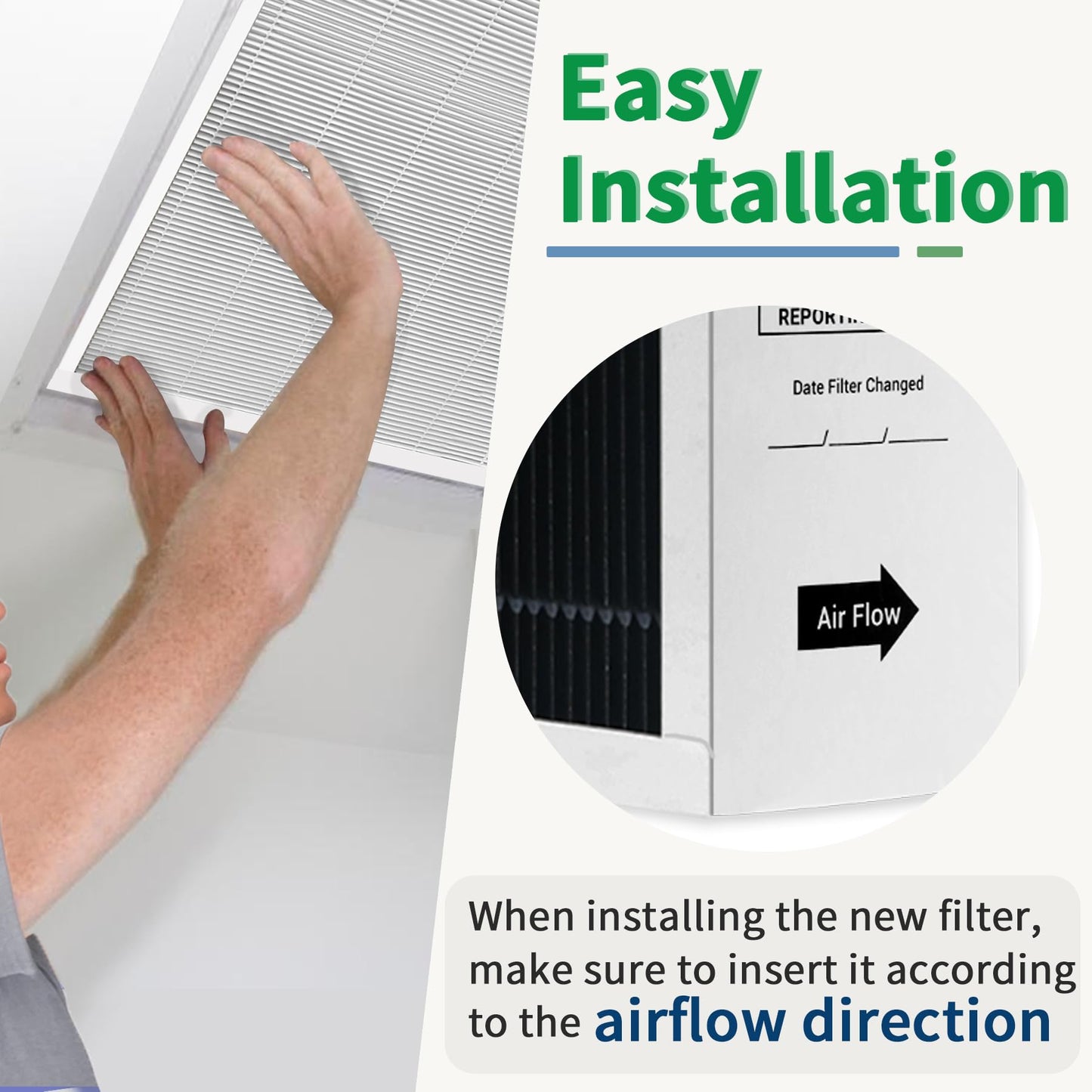 16x26x5 MERV 16 Replacement Filter,Replacement for Lennox 6605 Air Filter and Compatible with PureAir PCO3-16-16 Air Purifier.1 Pack