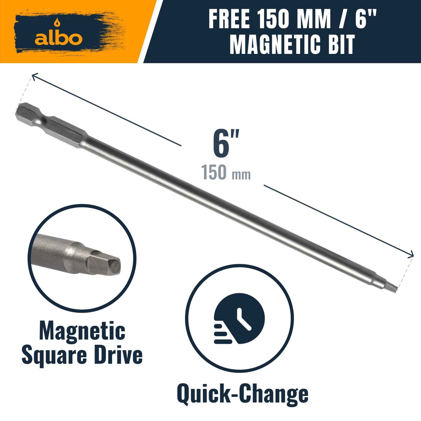 Albo Pocket Hole Screws #8 × 1-1/2" Set 400 PCS Zinc Carbon Steel Self-Tapping Robertson Square Drive Washer Head Cabinet Wood Screws, Pocket Jig Fasteners Assortment, 6" (150 mm) Bit Included