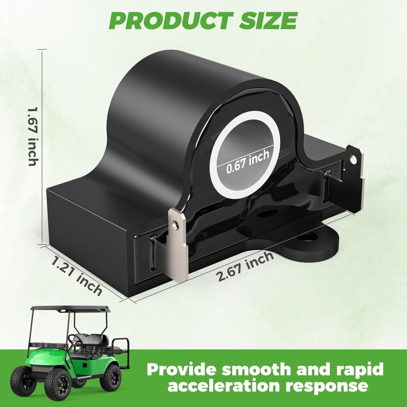 10L0L Golf Cart Inductive Throttle Sensor for EZGO/TXT Medalist 1994-Up DCS/PDS Electric Golf Carts, Replaces OEM 25854G01, 25854-G01