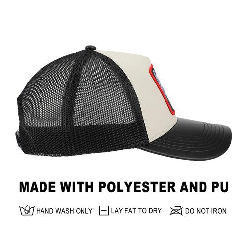 Bioworld Ghostface Character Art Adult White Trucker Hat