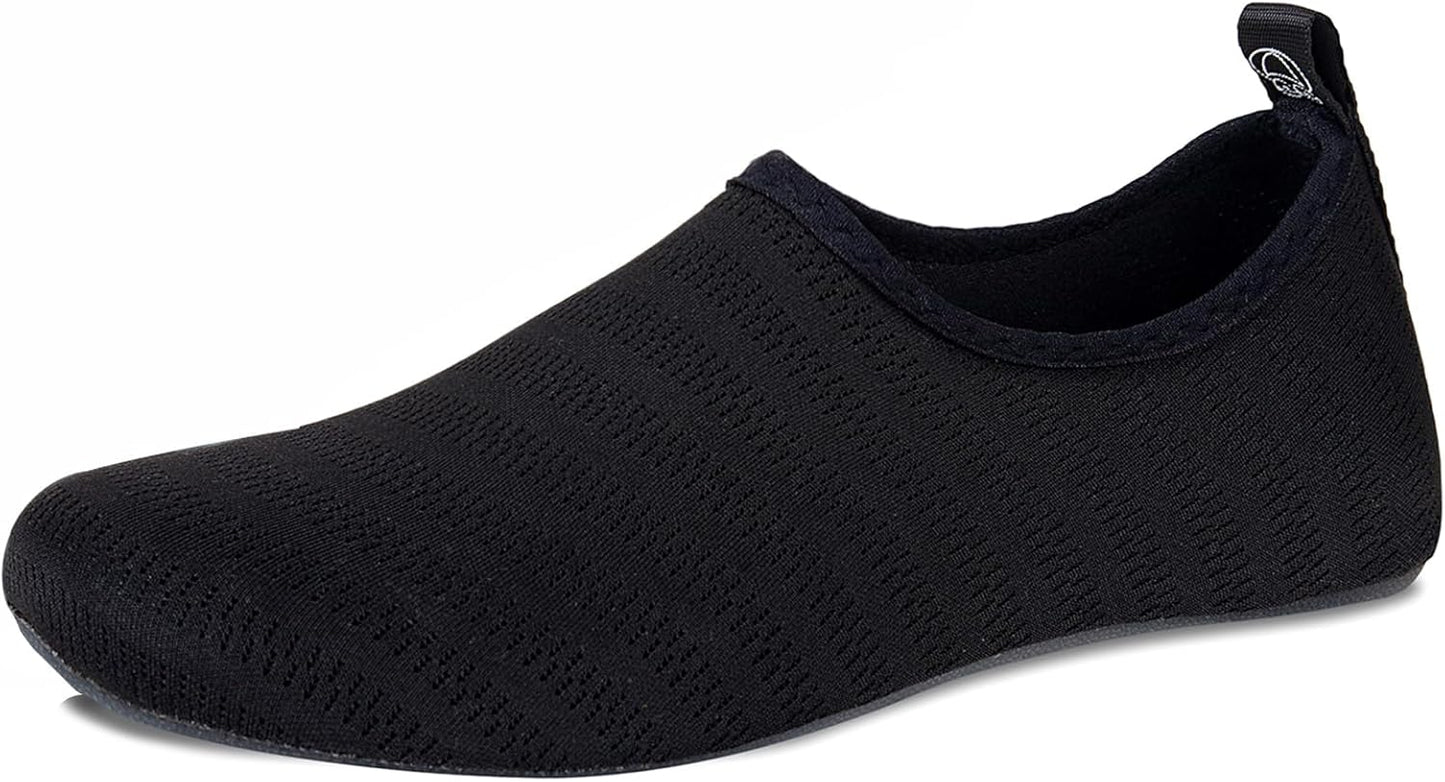 WateLves Water Shoes - Quick-Dry Aqua Socks for Beach, Swim & Yoga - Unisex Translucent Soles