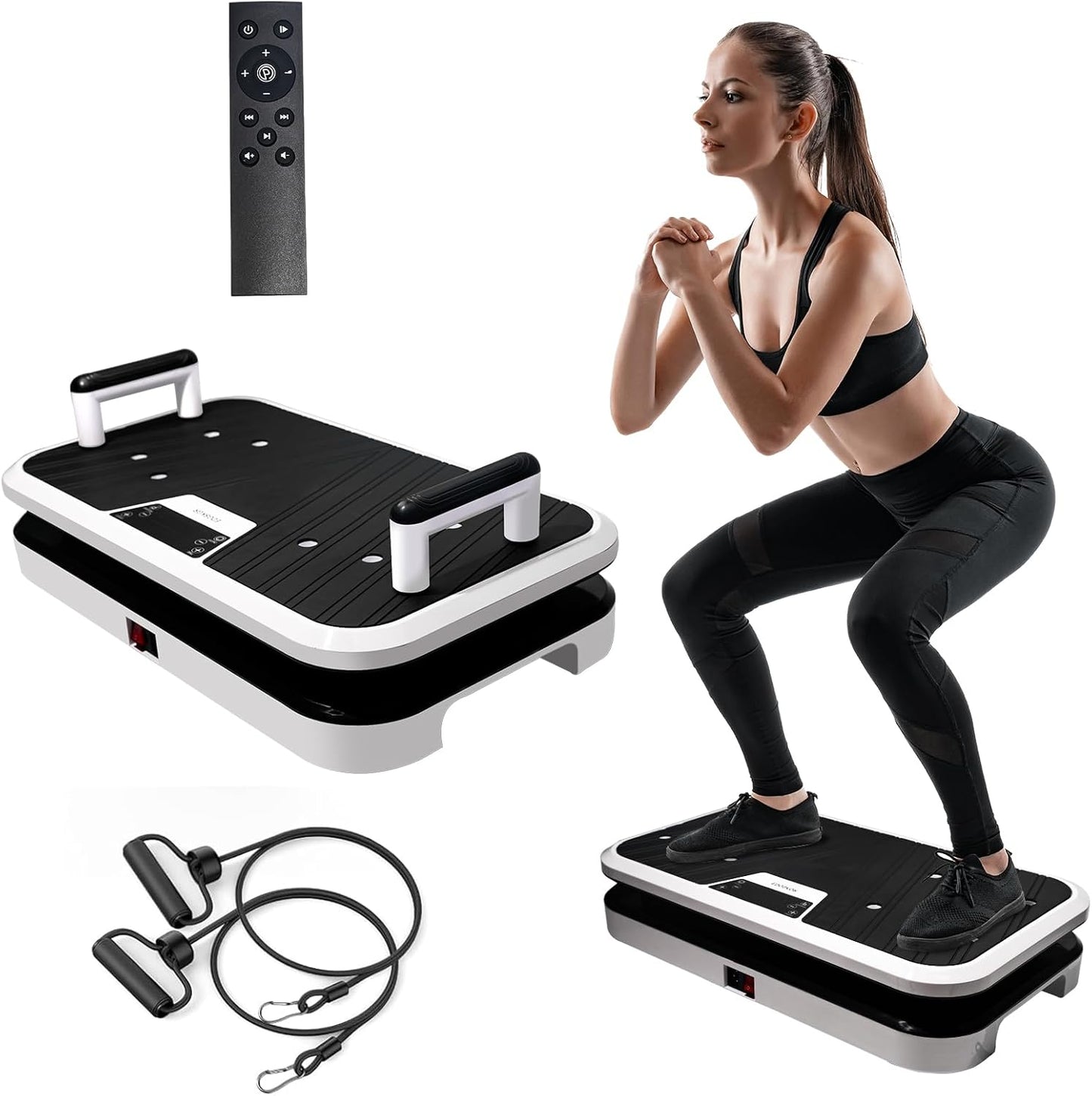 Professional Vibration Plate | Whole Body Platform for Muscle Recovery & Bone Strength - 330lbs Capacity