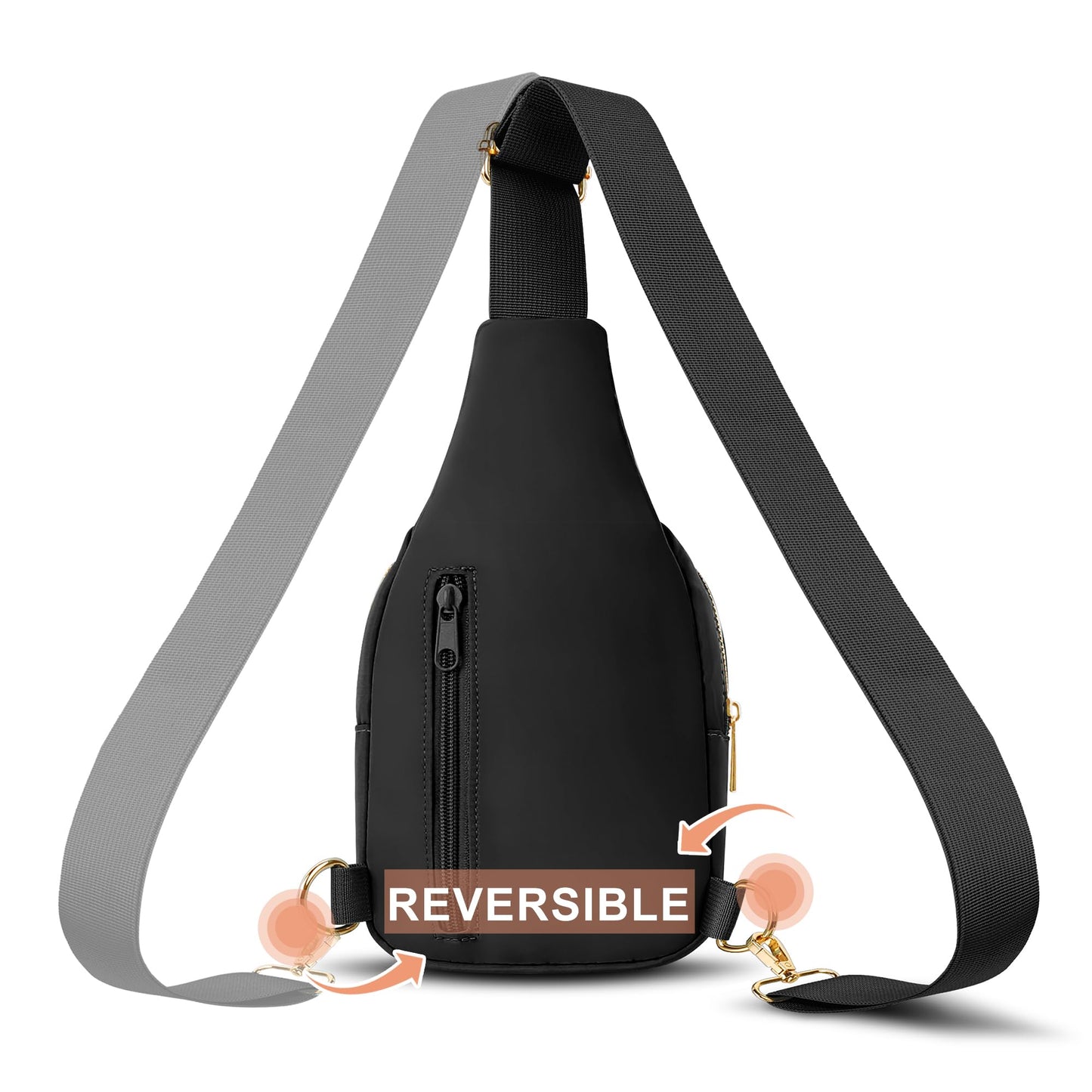 VOROLO Fanny Pack For Women And Men Crossbody Bag Belt Bag with Adjustable Strap Valentines Day