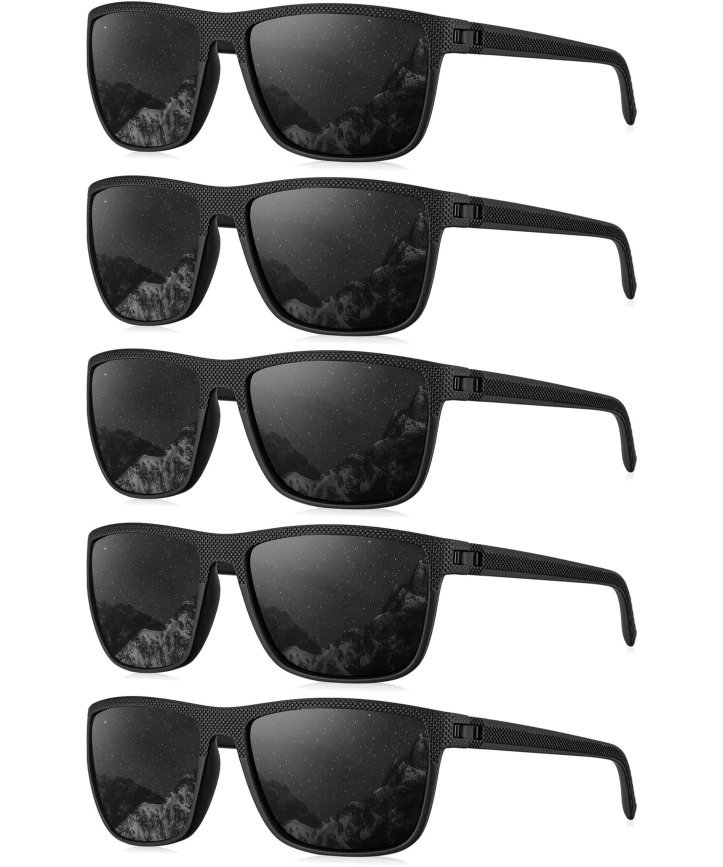 KALIYADI Mens-Sunglasses Polarized Sun-Glasses Men: Classic Sunglasses for Driving Fishing Golf With UV400 Protection