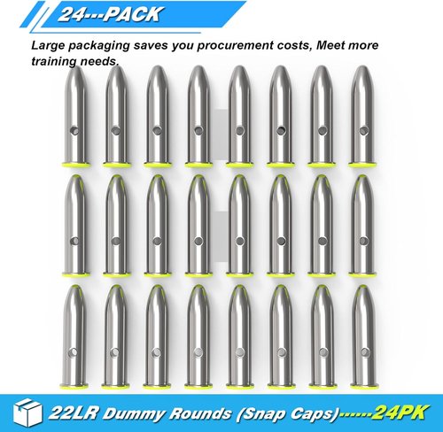 Artemis Snap Caps - Reusable Training Dummy Rounds for Dry Fire Practice | Realistic Weight & Multiple Styles