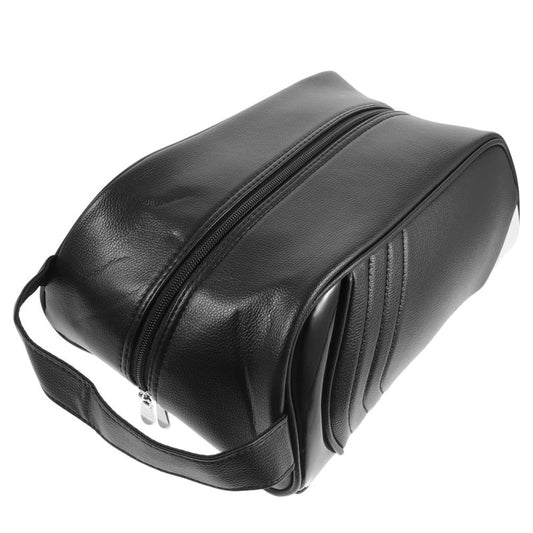Hemoton Waterproof Golf Shoe Bag 12.59X9.05X5.11In Outdoor Zipper Shoes Storage Carrier for Travel Sports Cycling Football Tennis