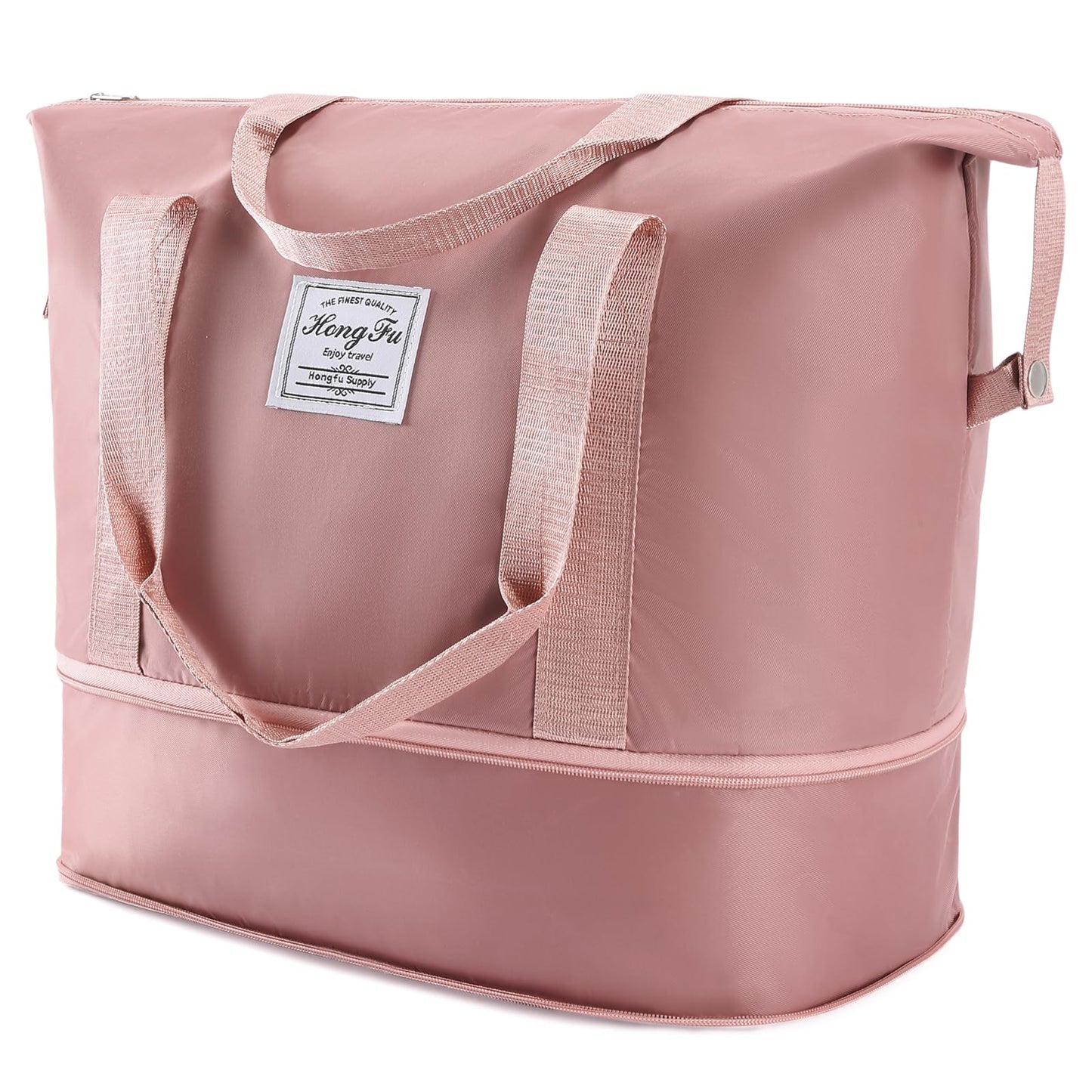AMXNX Travel Duffel Bag Weekender Bags for Women Foldie Travel Bag Expandable Overnight Bag Water-resistant for Sports Gym