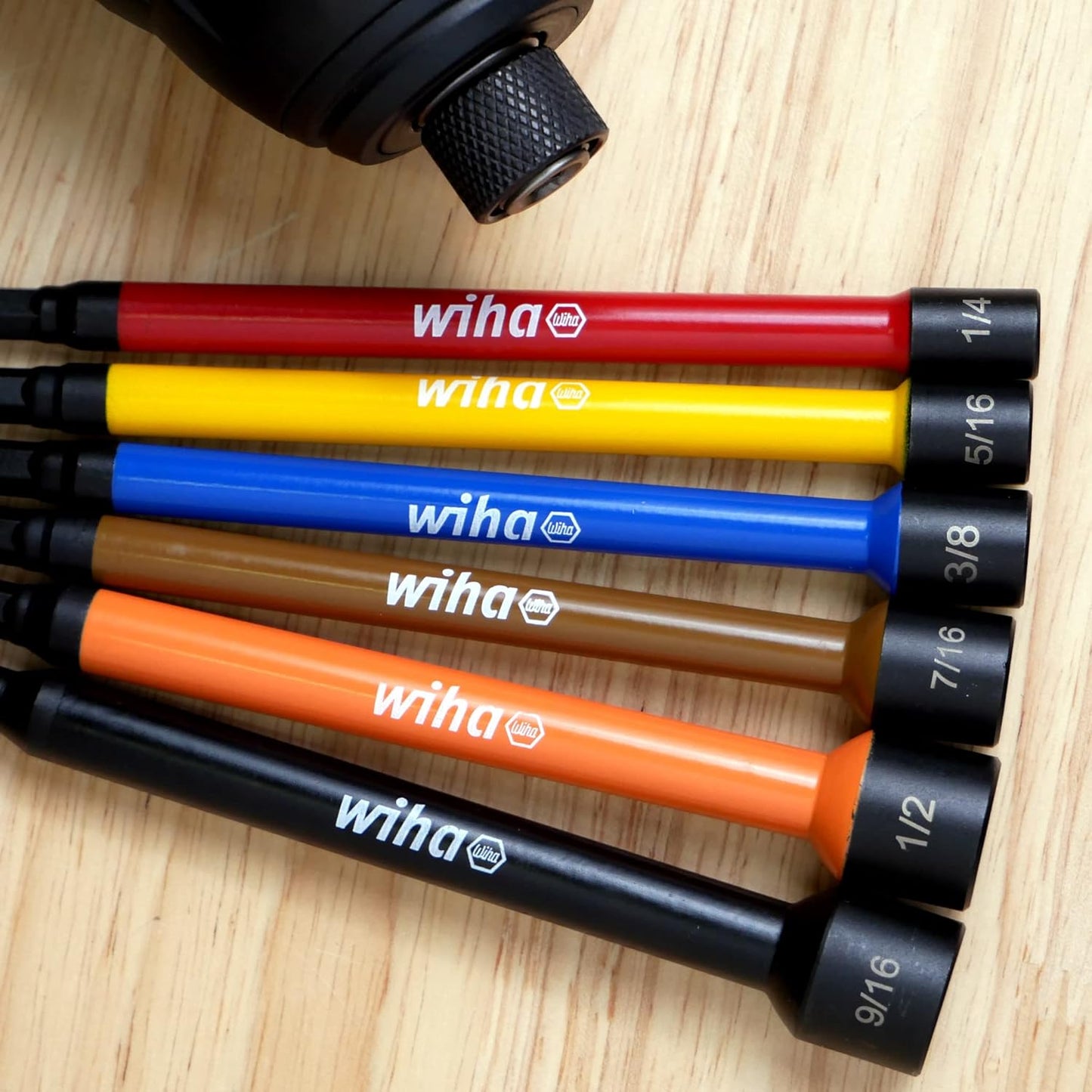 Wiha 6-Piece Insulated SlimLine PocketMax Multi-Driver Set for Safe Electrical Work