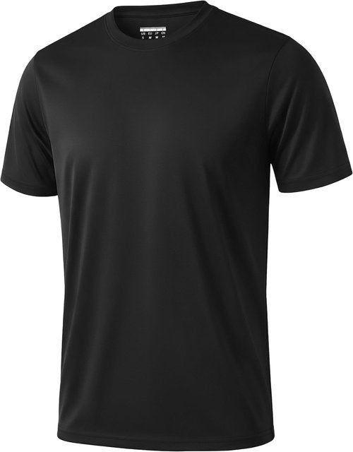 KEFITEVD Men's UPF 50+ Short Sleeve Rash Guard - Quick Dry Sun Protection Athletic Tee