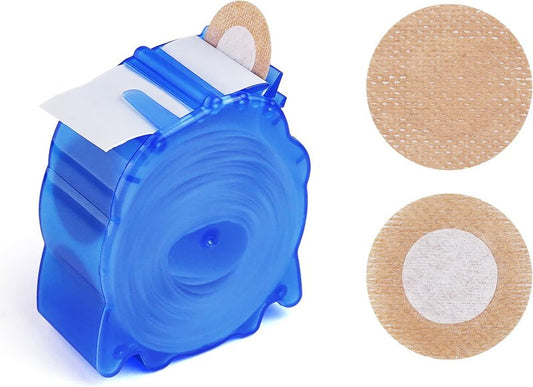 carrotez Nipple Covers for Runners - 180 pcs (90 pairs), Anti-Chafing Nipple Cover Stickers with a Dispenser, Nipple Tape, Nipple Patches for Men, Beige