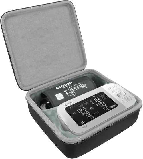 co2CREA Hard Case for OMRON Platinum & Gold Upper Arm Blood Pressure Monitors - Durable Protection
