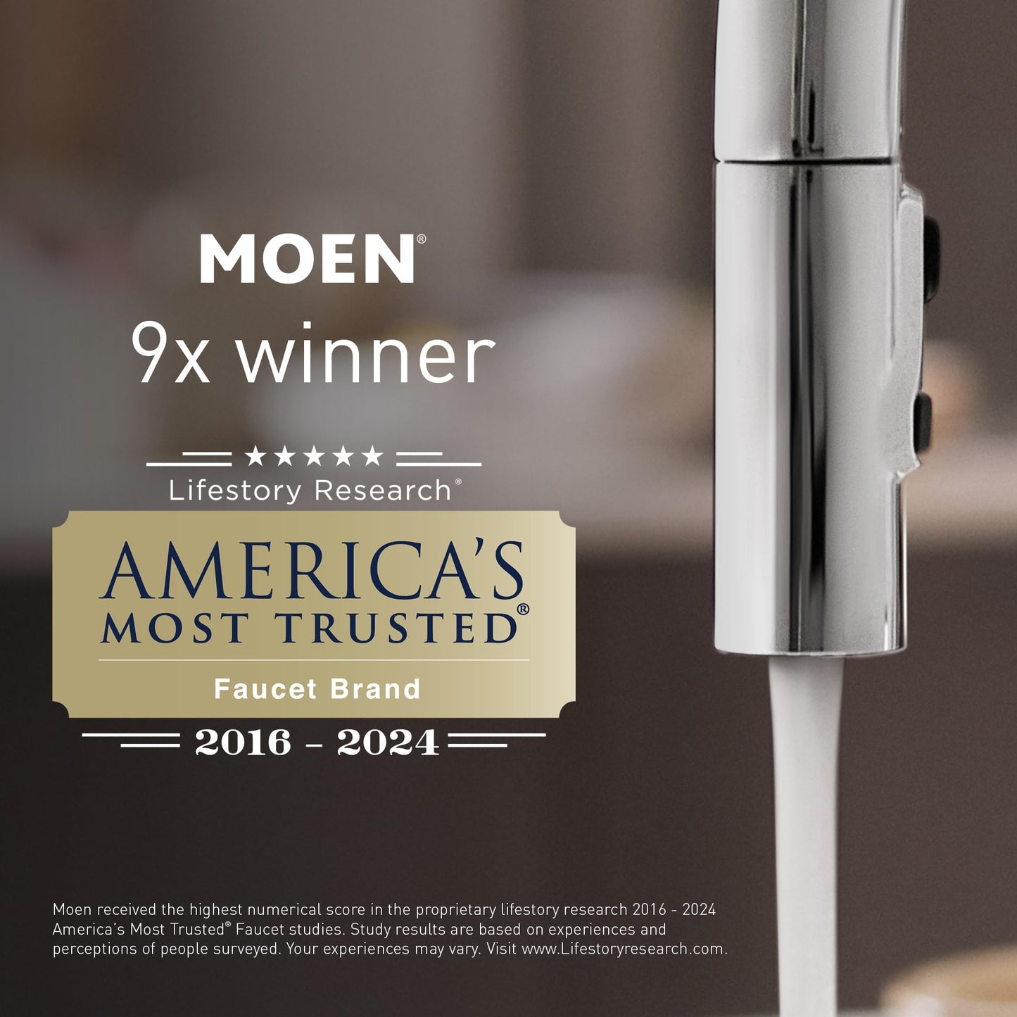 Moen 189318ORB Eco-Performance Handshower Handheld Shower Head, Oil Rubbed Bronze