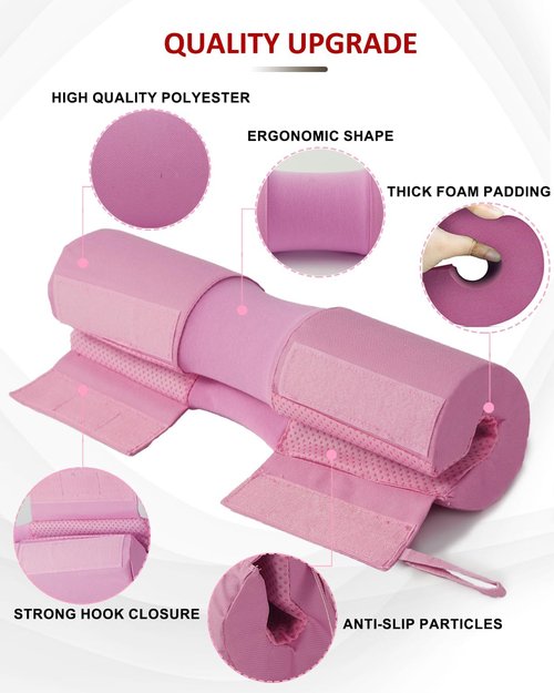 **Skiennix Barbell Squat Pad Set - Anti-Slip Nylon Padding for Comfort | Thick Foam for Squats & Lunges**