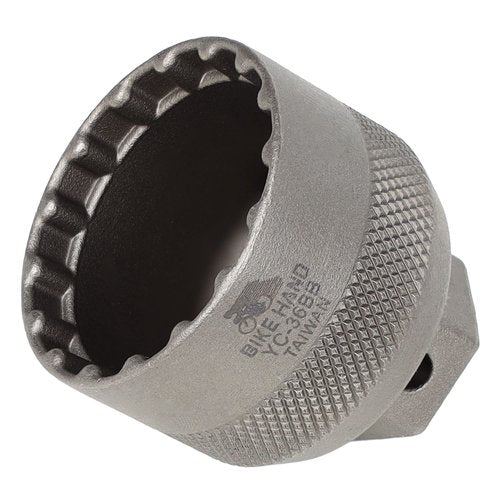 BIKE HAND eBike Bottom Bracket 16-Notch Lockring Install Remove Tool - Compatible with Shimano Steps E6000
