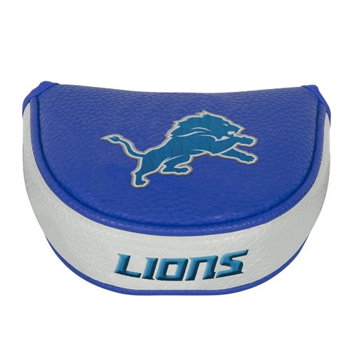Detroit Lions Mallet Putter Cover, Team Colors