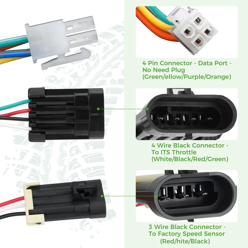 10L0L Golf Cart Complete Main Wiring Harness with Port, Control Wire Compatible with 2010-2022 EZGO TXT48, Complete Forward Reverse On Dash Main Wiring Harness 625805