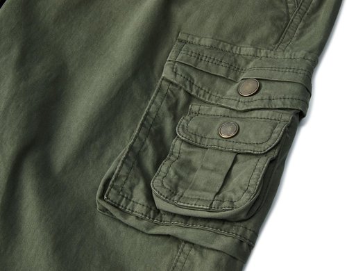 FOURSTEEDS Women's Cargo Capris - Mid Rise, Elastic Waist, Multi-Pocket Tactical Pants | Perfect for Hiking