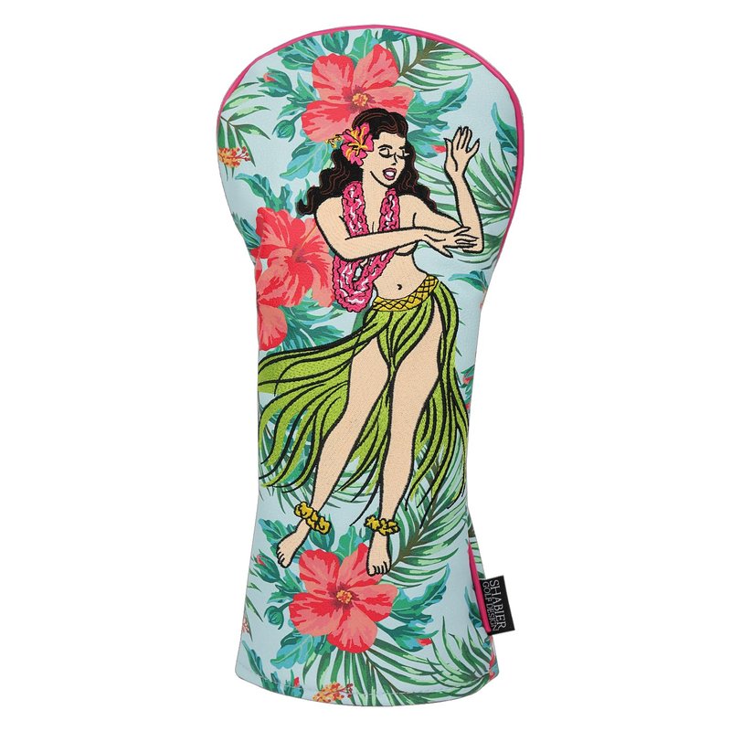 SHABIER Golf Driver Headcover with Hawaiian Girl Design for Golf Driver Club
